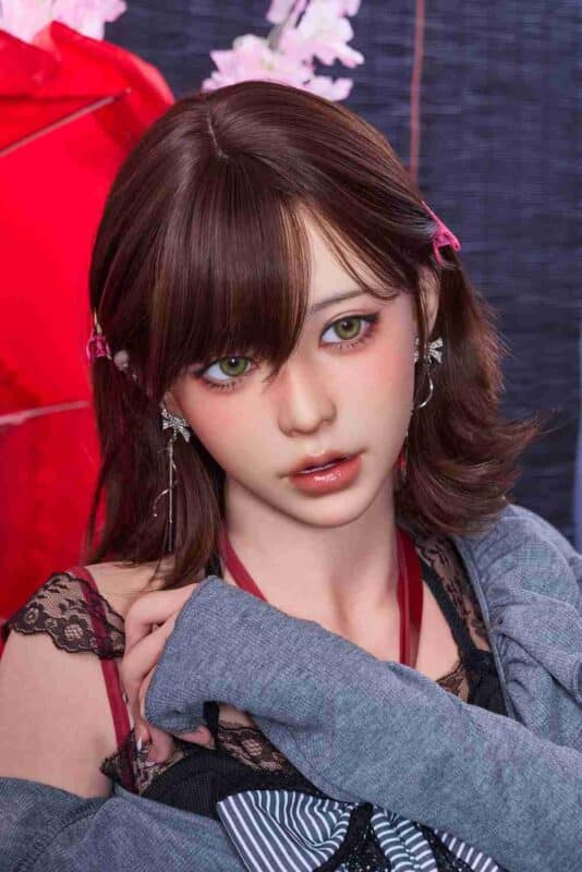 151cm 4ft11 Full Silicone Sex Doll Gianna Ros Max Head T1 17
