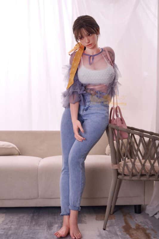 161cm 5ft3 Full Silicone Sex Doll Lucy Ros Max Head S32 20