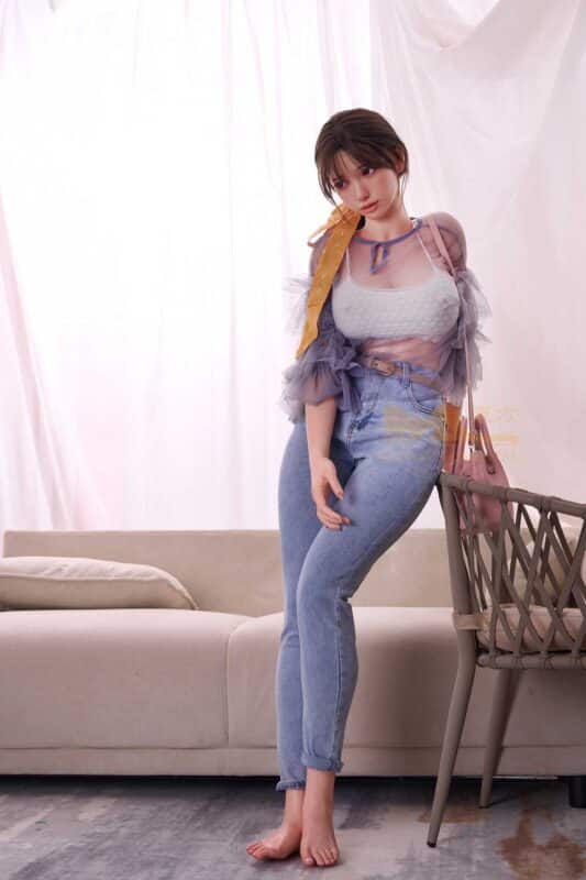 161cm 5ft3 Full Silicone Sex Doll Lucy Ros Max Head S32 21