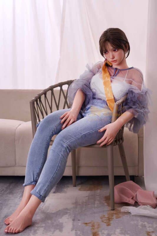 161cm 5ft3 Full Silicone Sex Doll Lucy Ros Max Head S32 22
