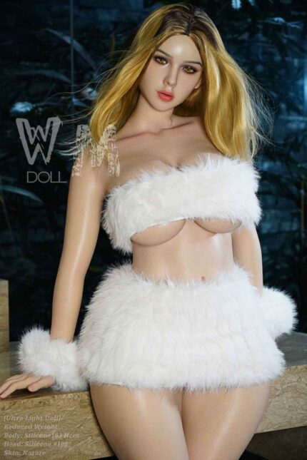 163cm 5ft4 H Cup Ultra Light Silicone Sex Doll Isla 198 15