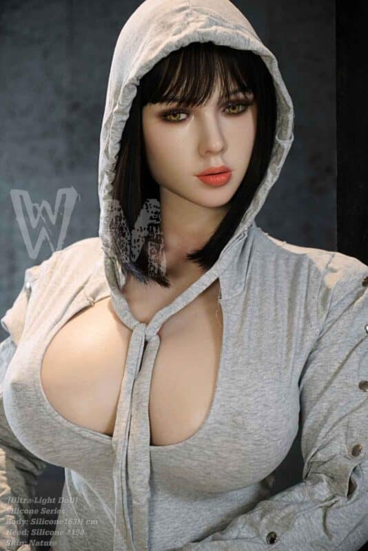 163cm 5ft4 H Cup Ultra Light Silicone Sex Doll Kylah 198 16