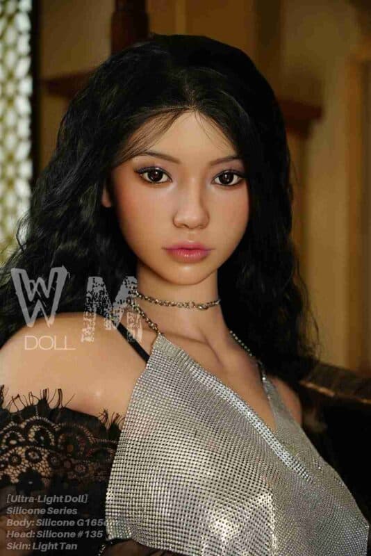 165cm 5ft5 Ultra Light Silicone Sex Doll Gracee 135 17