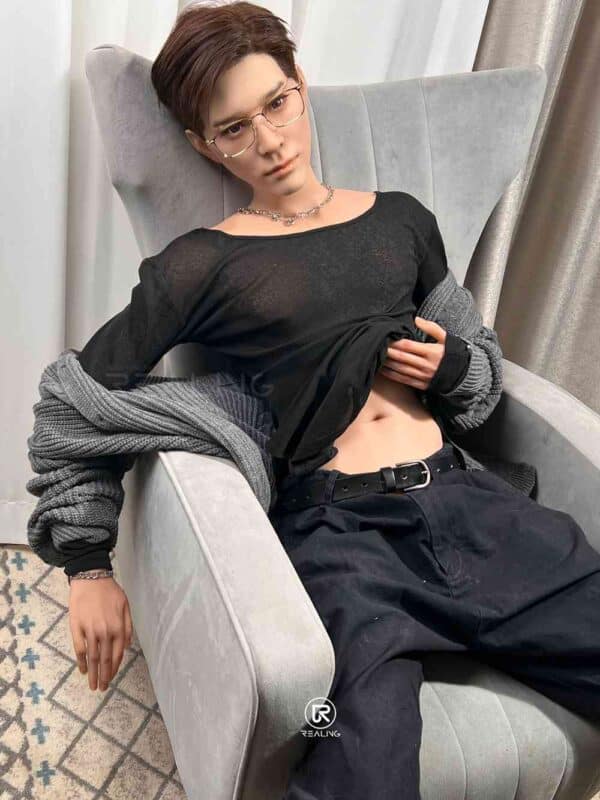170cm 5ft7 Full Silicone Male Sex Doll Jabir 5