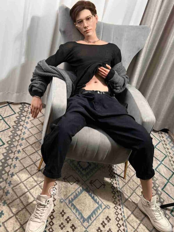 170cm 5ft7 Full Silicone Male Sex Doll Jabir 6