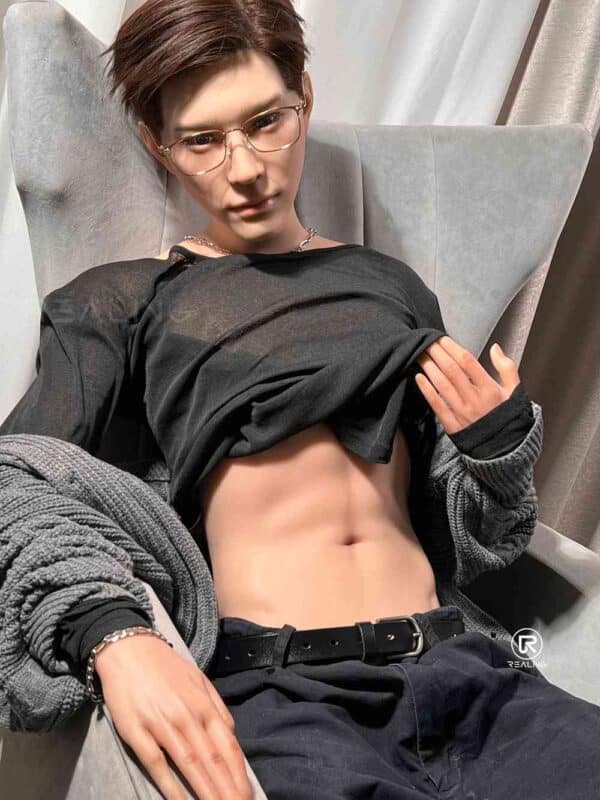 170cm 5ft7 Full Silicone Male Sex Doll Jabir 9