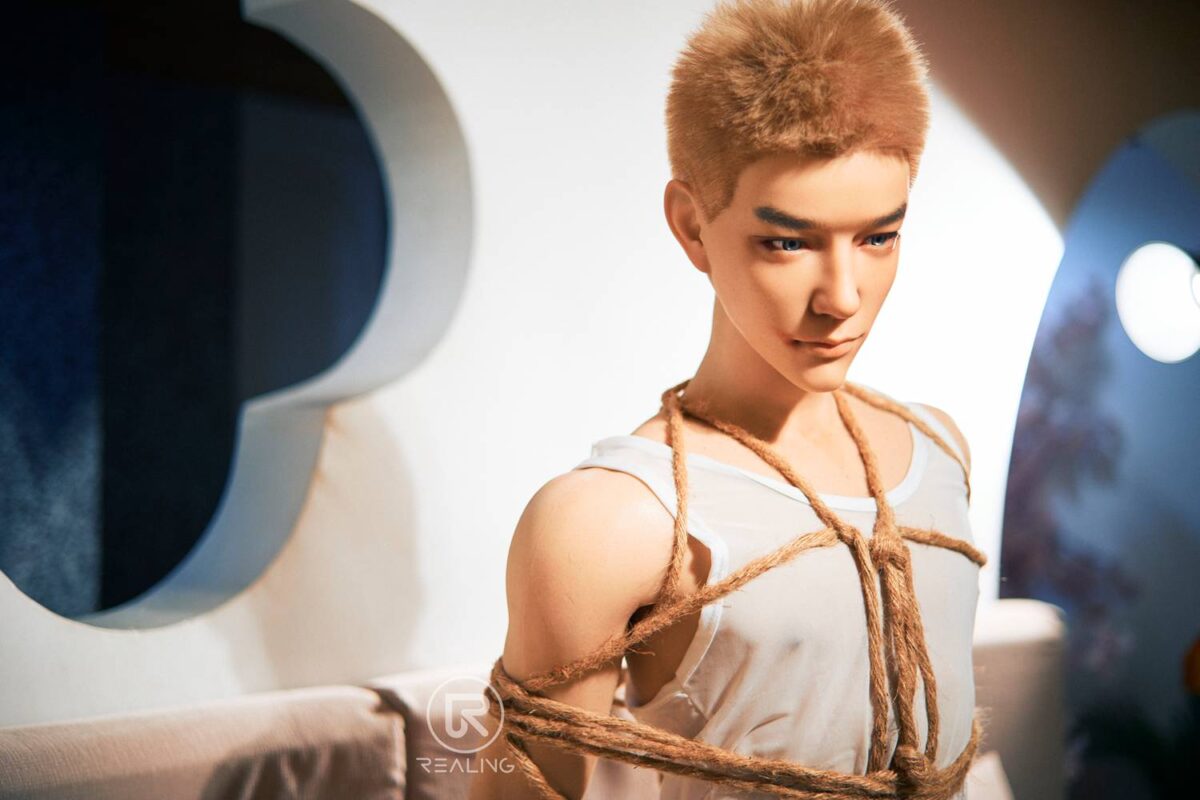 170cm 5ft7 Full Silicone Male Sex Doll Khalid 18