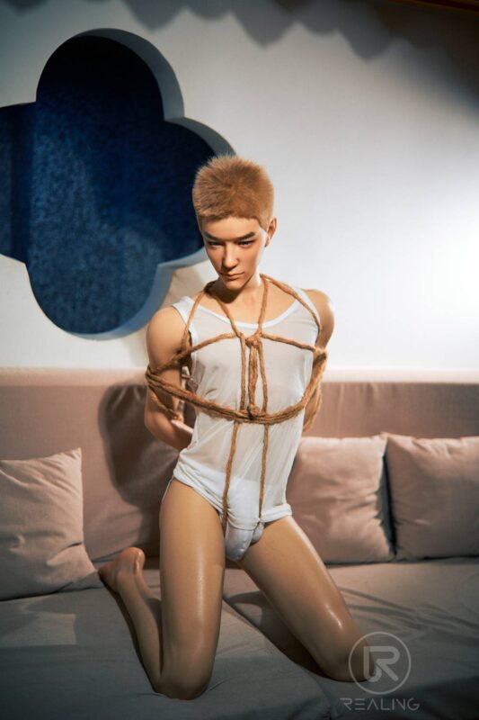 170cm 5ft7 Full Silicone Male Sex Doll Khalid 4