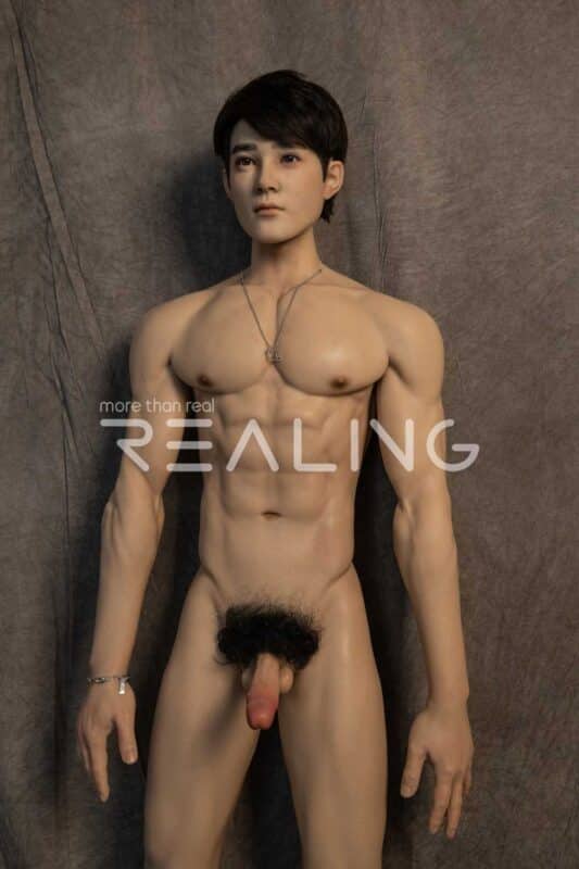 175cm 5ft9 Full Silicone Male Sex Doll Harb 33
