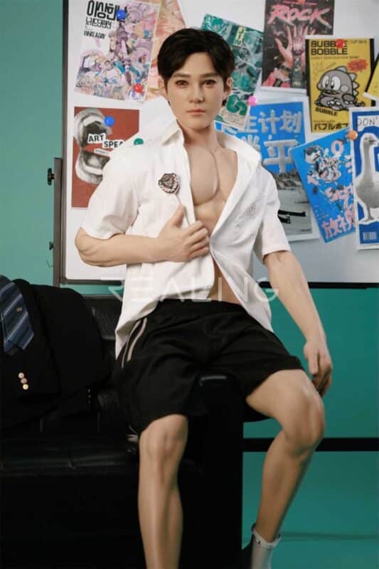175cm 5ft9 Full Silicone Male Sex Doll Muhsin 26