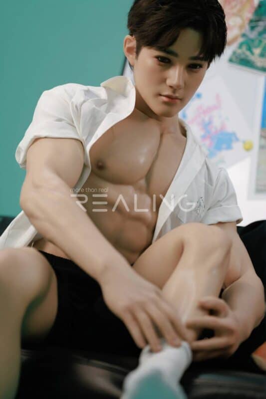 175cm 5ft9 Full Silicone Male Sex Doll Muhsin 38