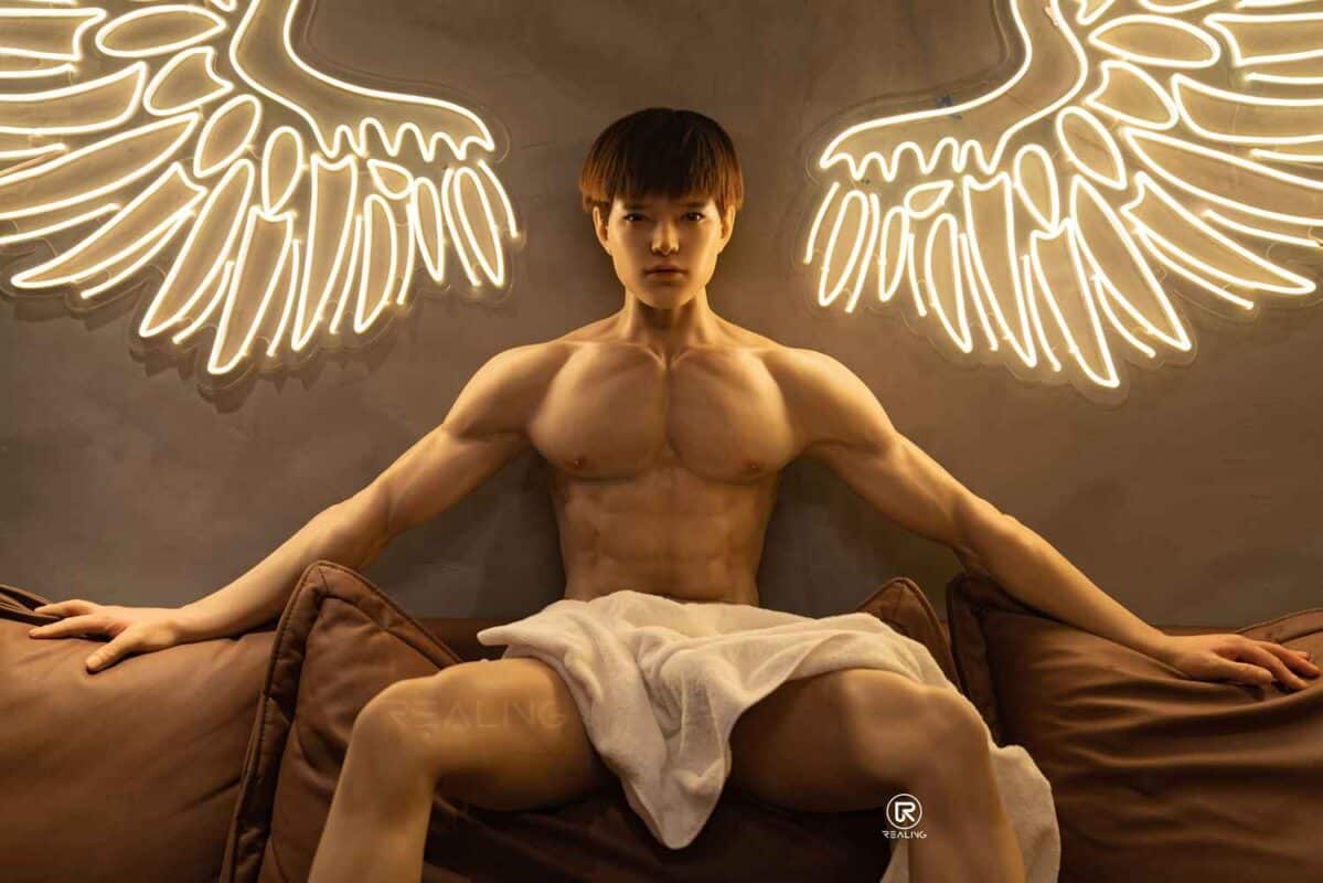175cm 5ft9 Full Silicone Male Sex Doll Murad 4