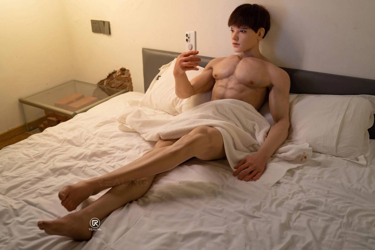 175cm 5ft9 Full Silicone Male Sex Doll Murad 7