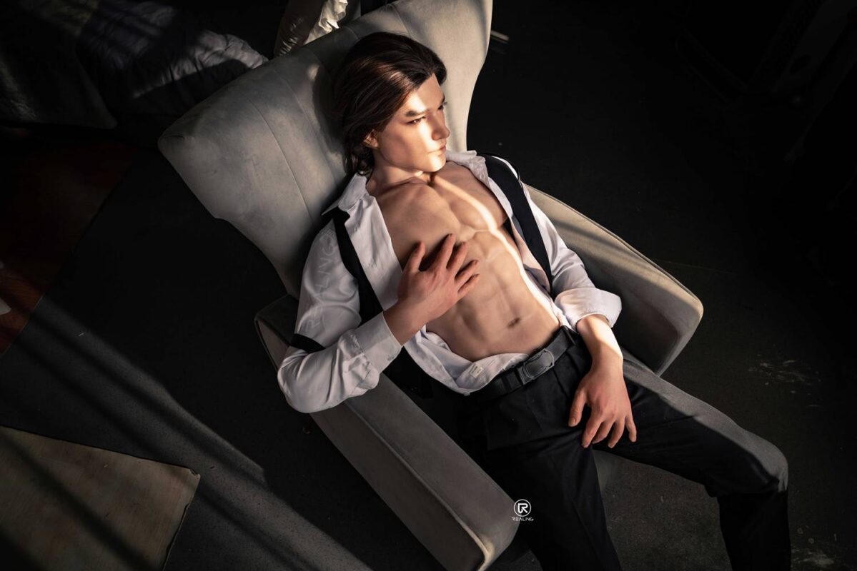 175cm 5ft9 Full Silicone Male Sex Doll Qays 1