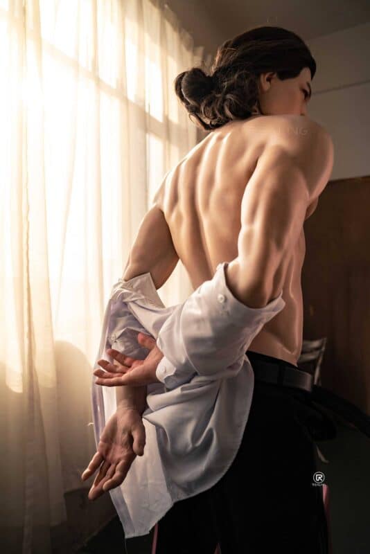 175cm 5ft9 Full Silicone Male Sex Doll Qays 8