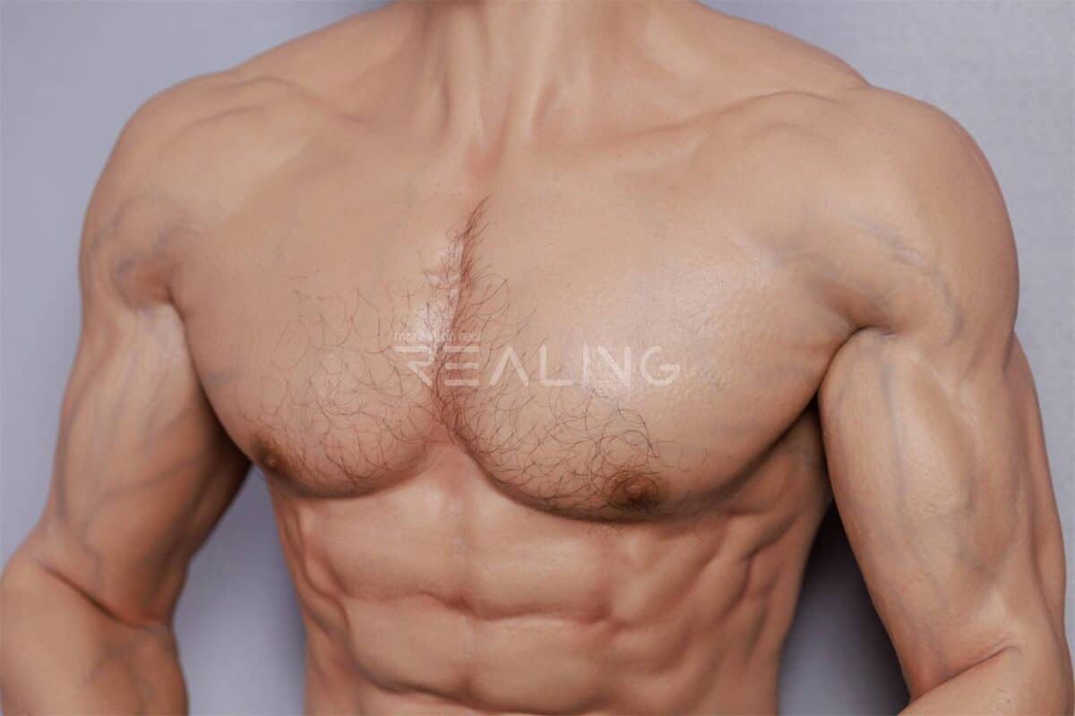 178cm 5ft10 Full Silicone Male Sex Doll Henson 1