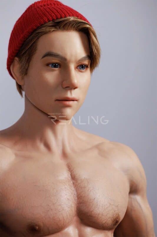178cm 5ft10 Full Silicone Male Sex Doll Henson 12