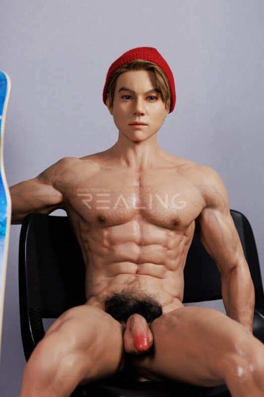 178cm 5ft10 Full Silicone Male Sex Doll Henson 15