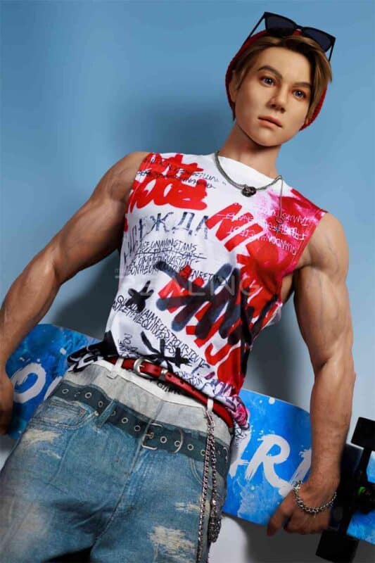 178cm 5ft10 Full Silicone Male Sex Doll Henson 21