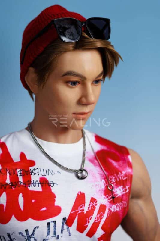 178cm 5ft10 Full Silicone Male Sex Doll Henson 22