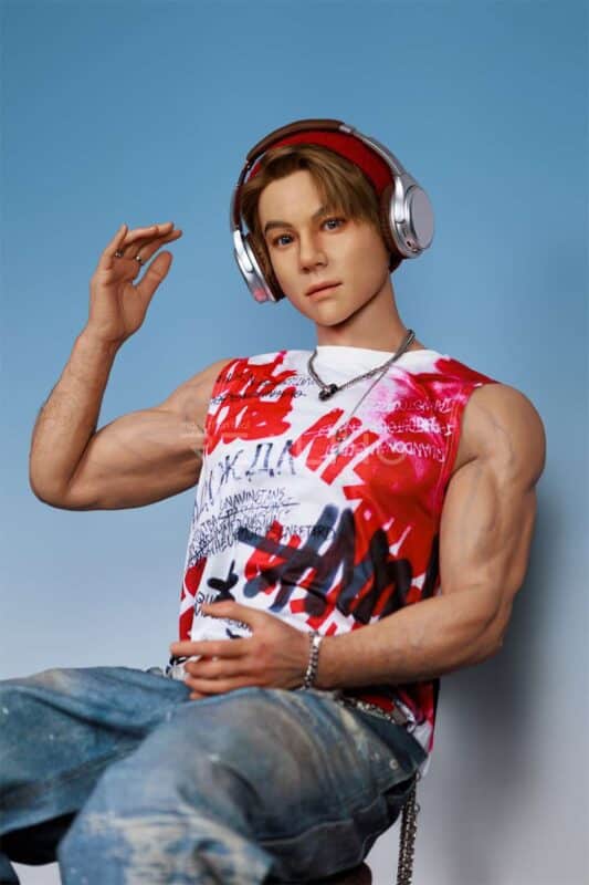 178cm 5ft10 Full Silicone Male Sex Doll Henson 24