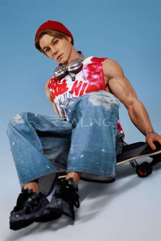 178cm 5ft10 Full Silicone Male Sex Doll Henson 26