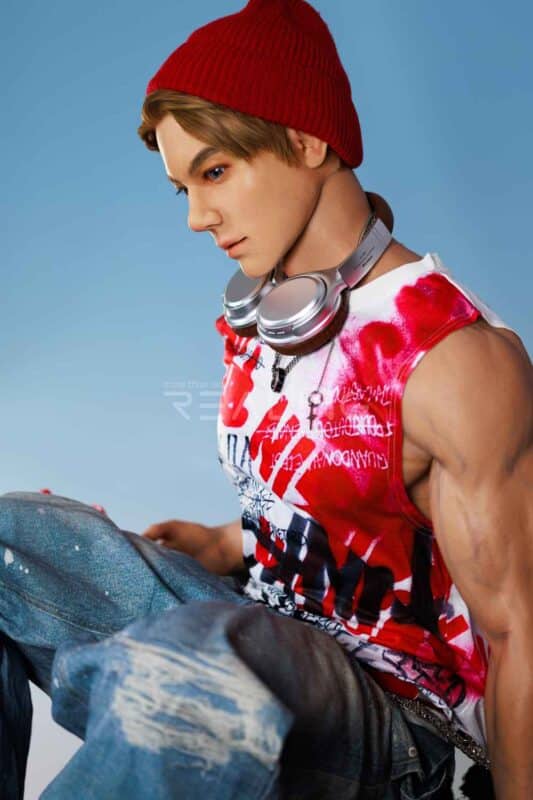 178cm 5ft10 Full Silicone Male Sex Doll Henson 27