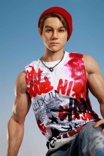 178cm 5ft10 Full Silicone Male Sex Doll Henson 29