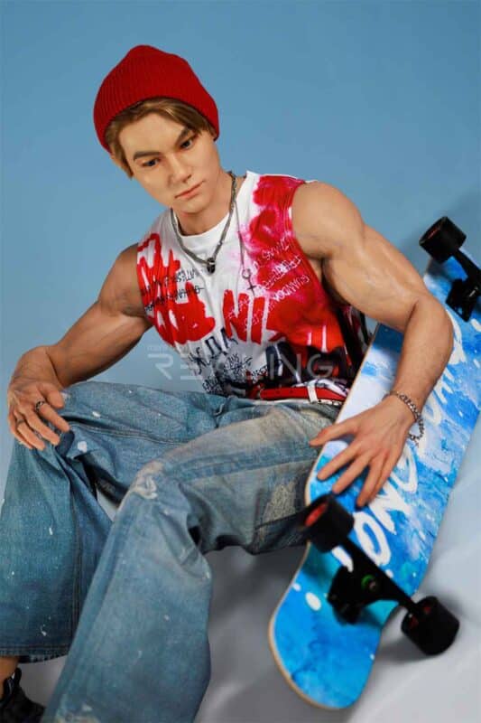 178cm 5ft10 Full Silicone Male Sex Doll Henson 31