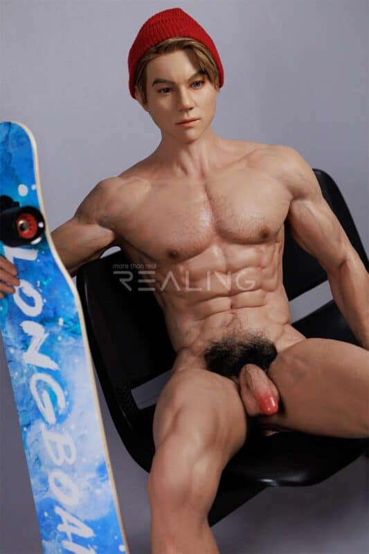 178cm 5ft10 Full Silicone Male Sex Doll Henson 5