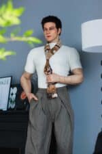 178cm 5ft10 Full Silicone Male Sex Doll Leo 17