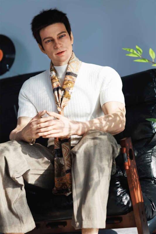 178cm 5ft10 Full Silicone Male Sex Doll Leo 20