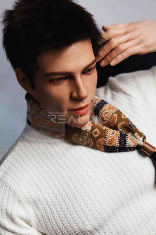 178cm 5ft10 Full Silicone Male Sex Doll Leo 23