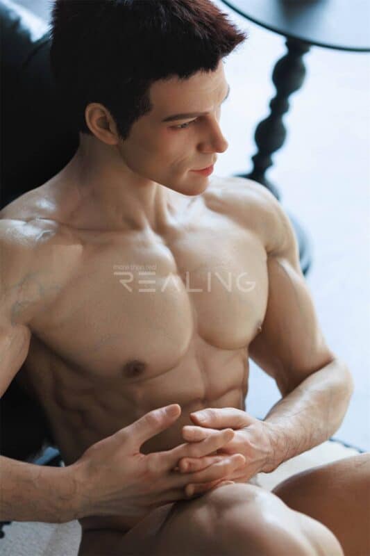 178cm 5ft10 Full Silicone Male Sex Doll Leo 4