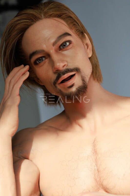 178cm 5ft10 Full Silicone Male Sex Doll Noah 16