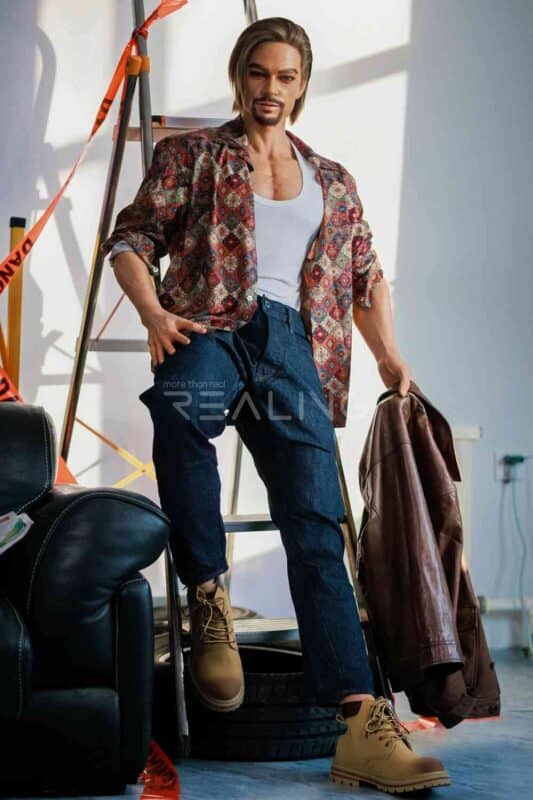 178cm 5ft10 Full Silicone Male Sex Doll Noah 19