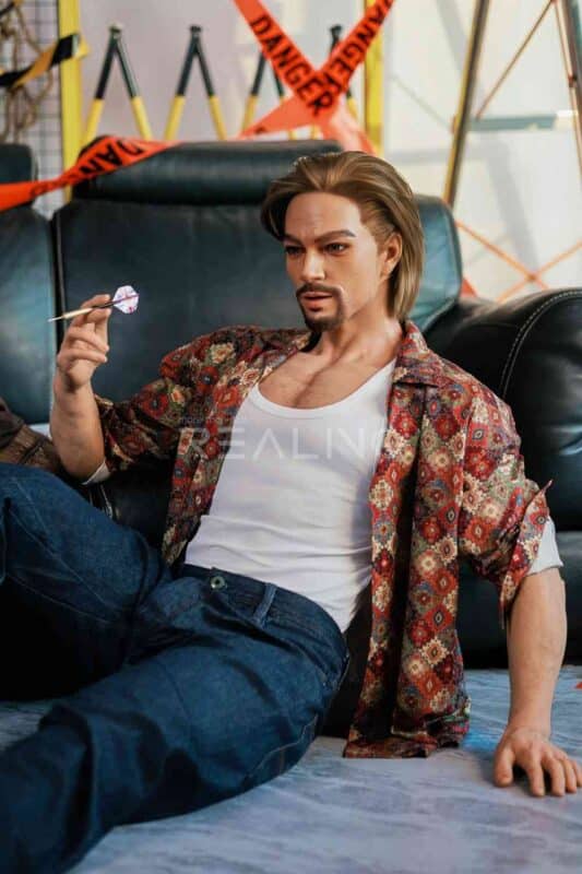 178cm 5ft10 Full Silicone Male Sex Doll Noah 23