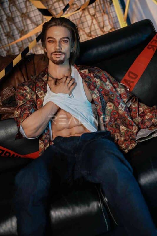 178cm 5ft10 Full Silicone Male Sex Doll Noah 28