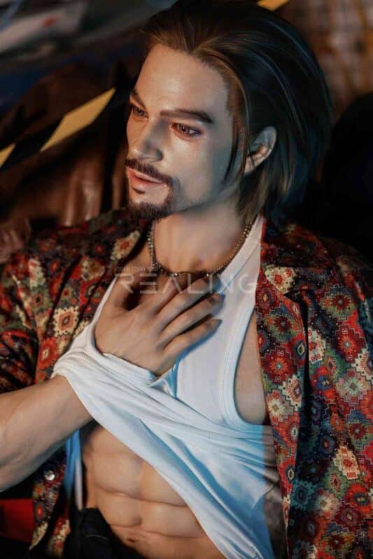178cm 5ft10 Full Silicone Male Sex Doll Noah 29