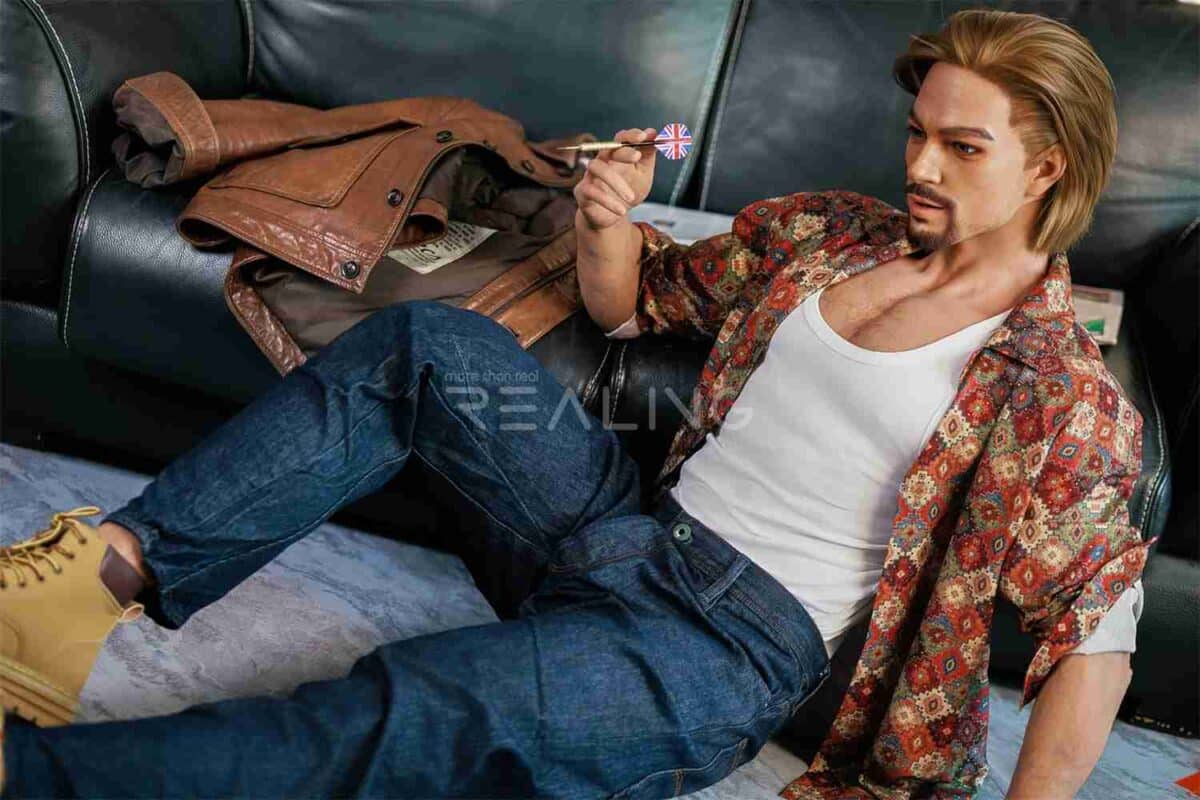 178cm 5ft10 Full Silicone Male Sex Doll Noah 4