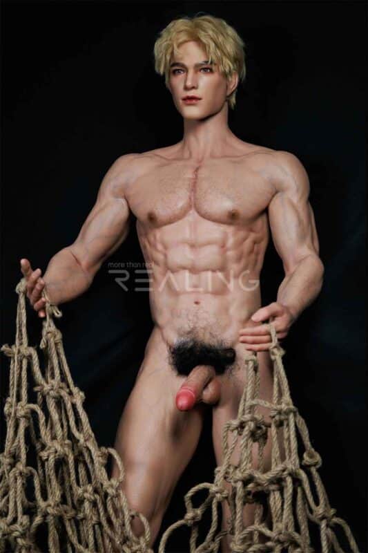 178cm 5ft10 Full Silicone Male Sex Doll Regan 10