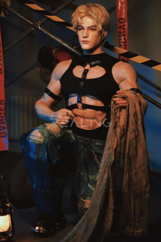 178cm 5ft10 Full Silicone Male Sex Doll Regan 20