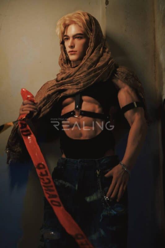 178cm 5ft10 Full Silicone Male Sex Doll Regan 23