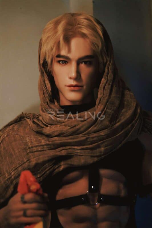 178cm 5ft10 Full Silicone Male Sex Doll Regan 24