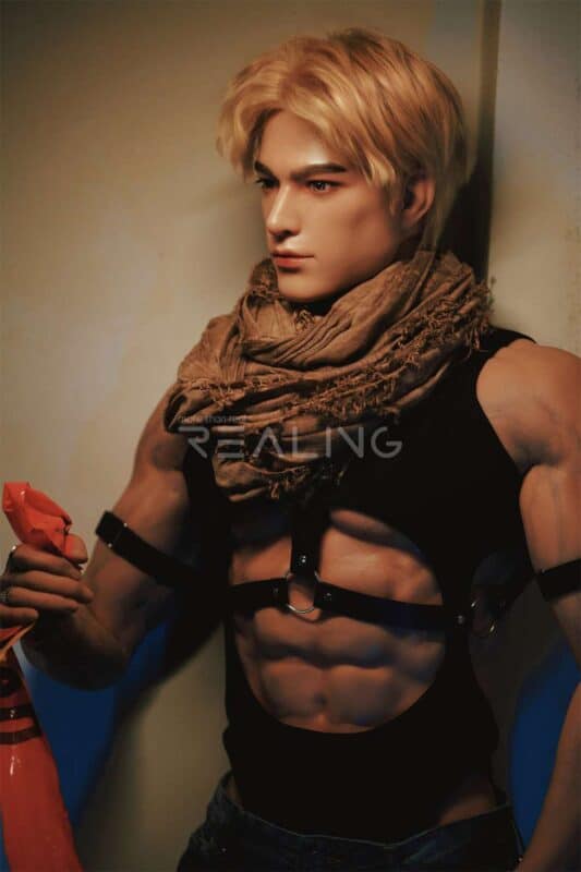 178cm 5ft10 Full Silicone Male Sex Doll Regan 25