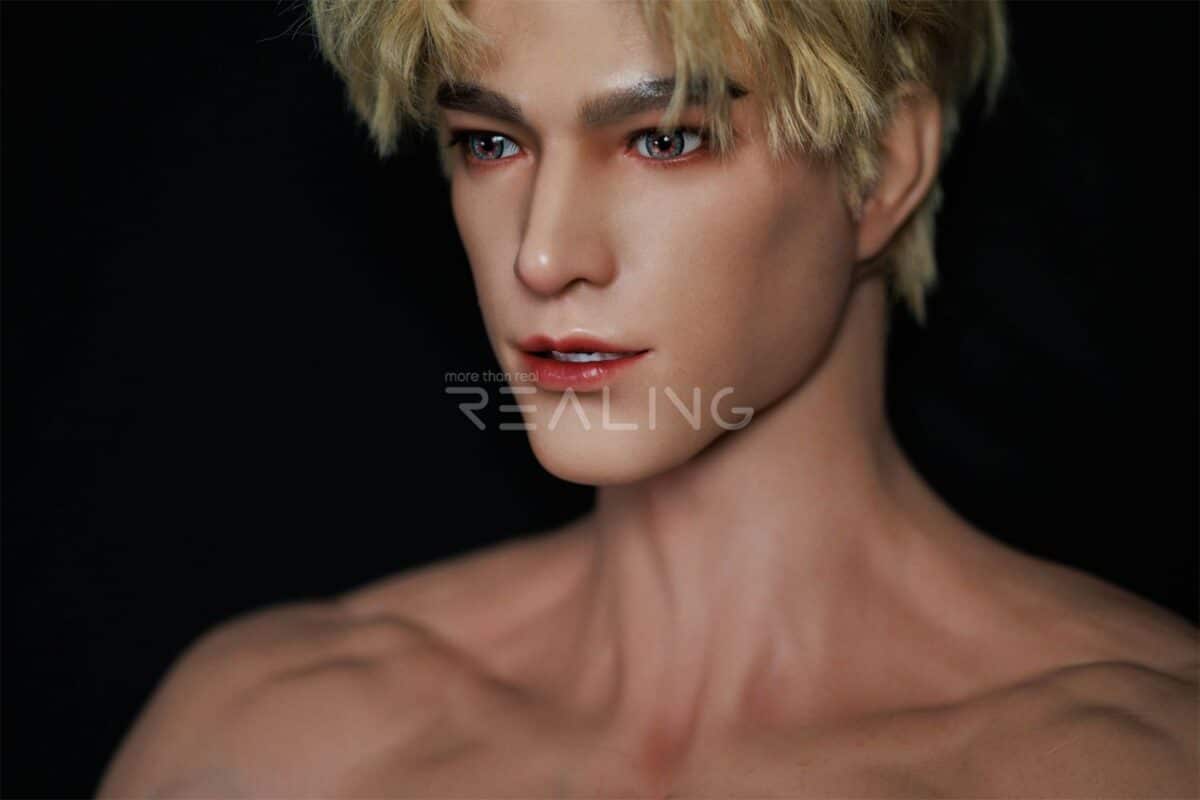 178cm 5ft10 Full Silicone Male Sex Doll Regan 27