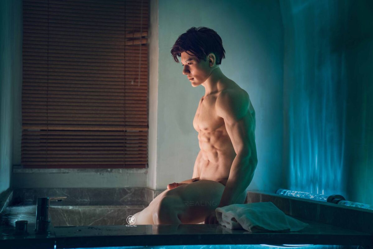 180cm 5ft11 Full Silicone Male Sex Doll Henson 29