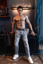 180cm 5ft11 Full Silicone Male Sex Doll Hogan 1