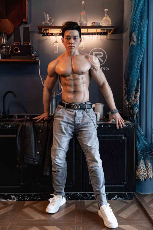 180cm 5ft11 Full Silicone Male Sex Doll Hogan 1