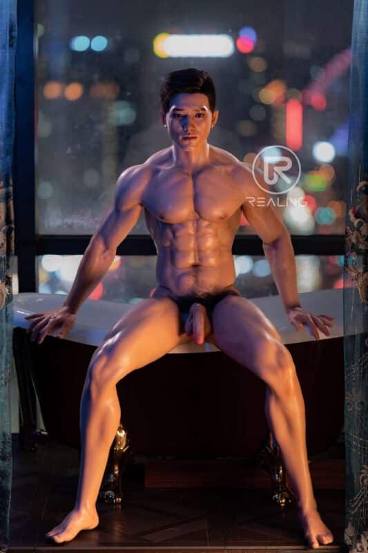 180cm 5ft11 Full Silicone Male Sex Doll Hogan 10